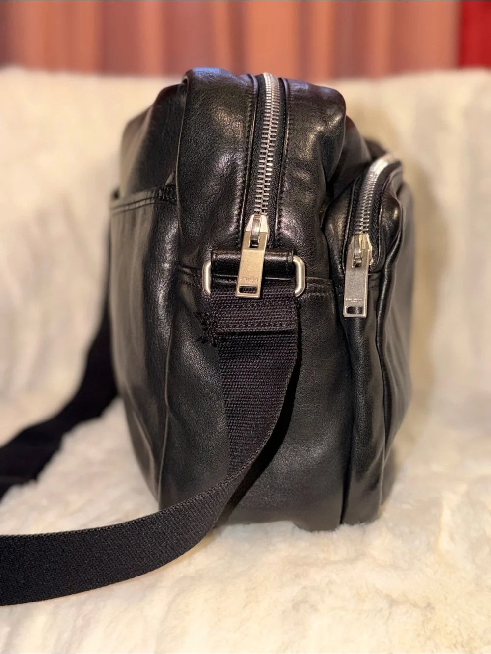 Vintage YSL Sid messenger bag Lambskin